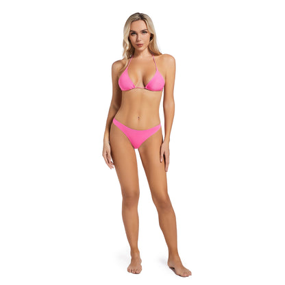 PINK HERA TAN-THROUGH BIKINI SET